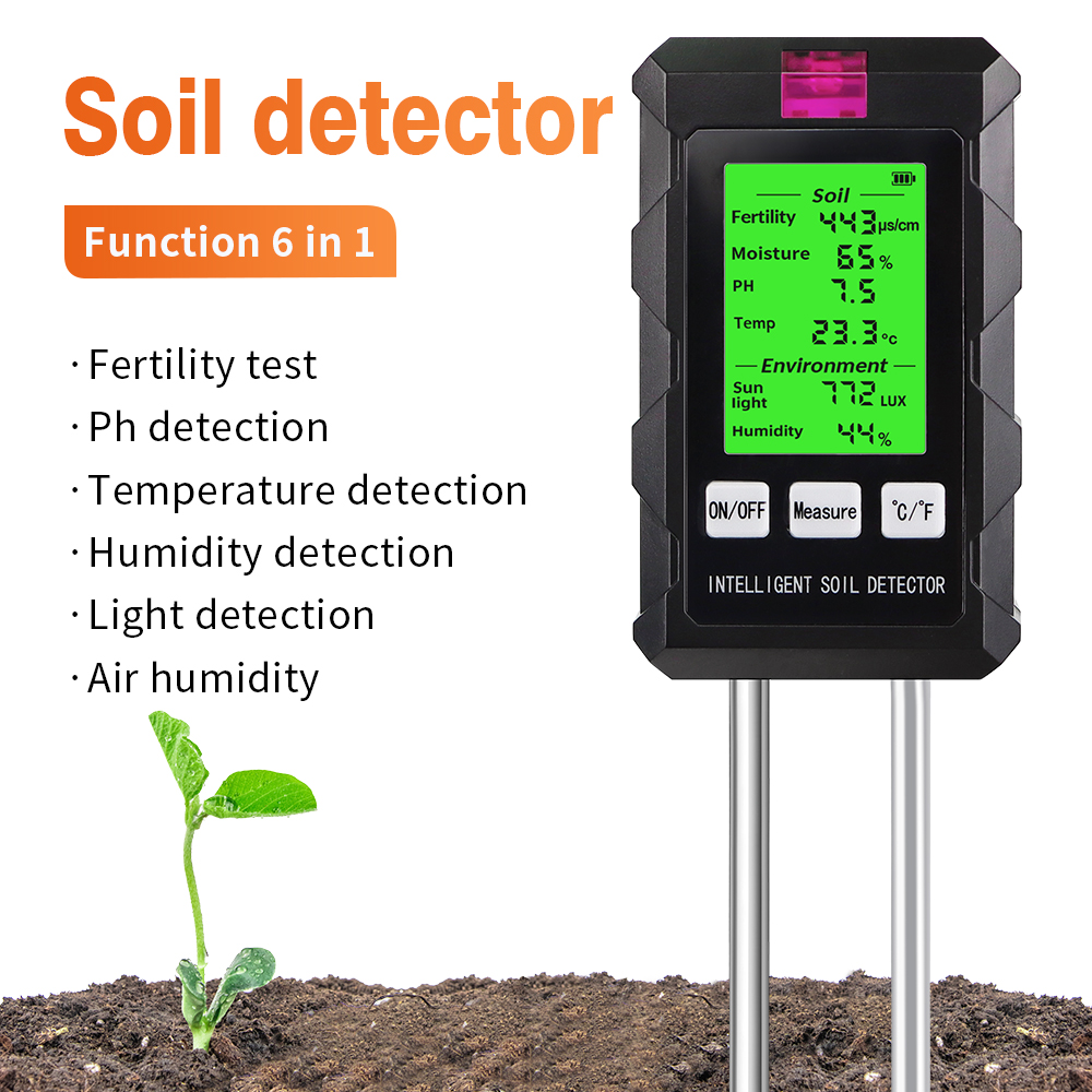 6 in 1 Digital Soil Tester Mul - Ph Meter Digital Water Tester review and price