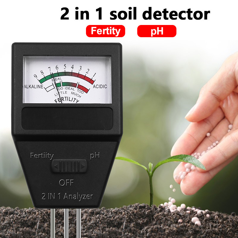 2 in 1 Soil PH Fertility Meter - Ph Meter Digital Water Tester review and price