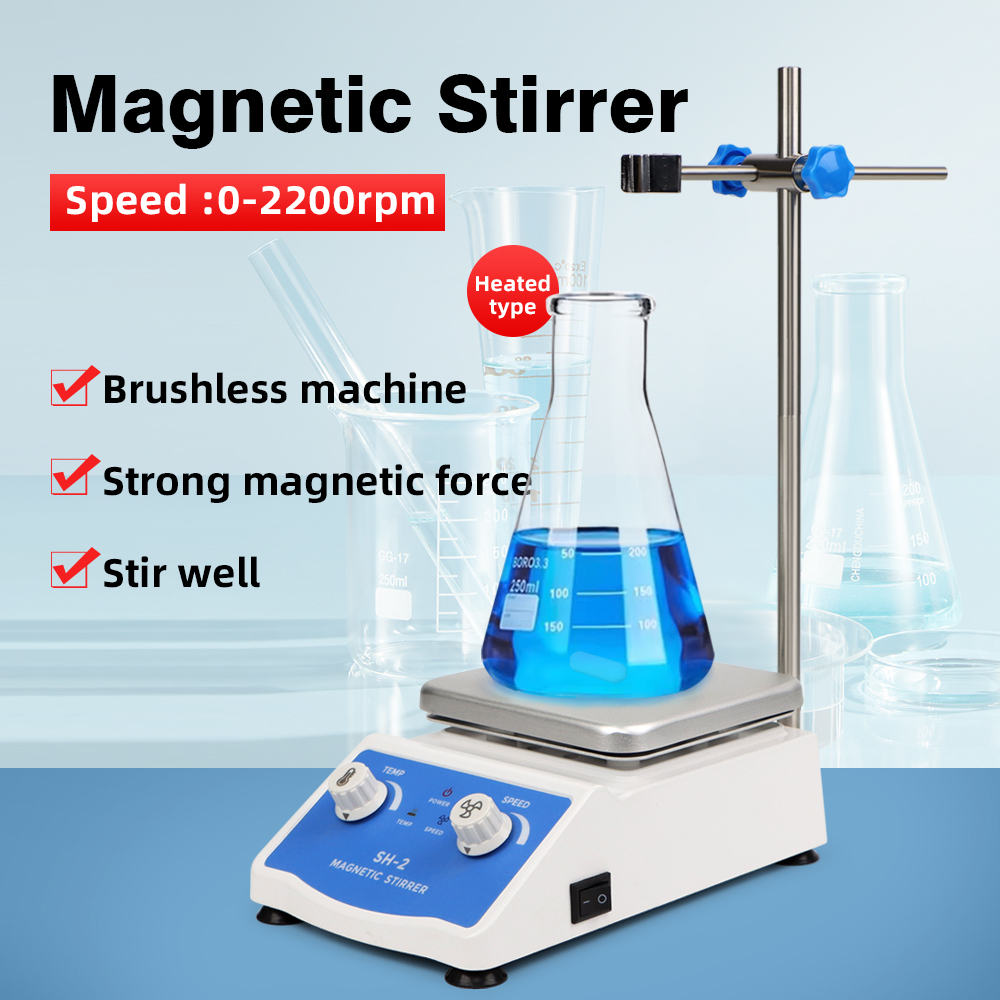SH-2 Heating Magnetic Stirrer  - Lab Magnetic Stirrer Hot Plate review and price